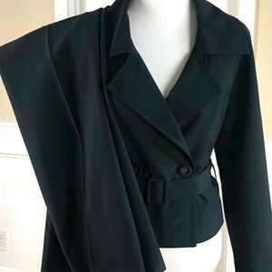 Signature by Larry Levine Navy Pantsuit Size 10